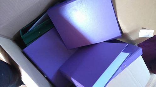 Box of folders - no reserve