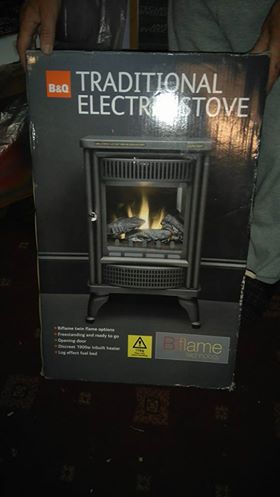 Brand New Electric Fire Stove - £20 reserve