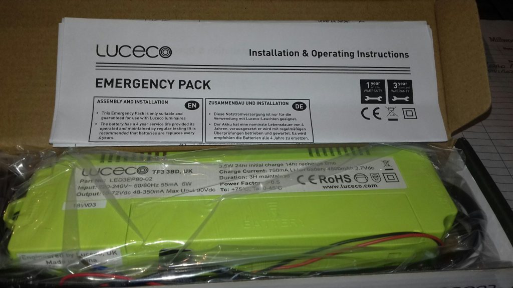Luceco Emergency Pack
