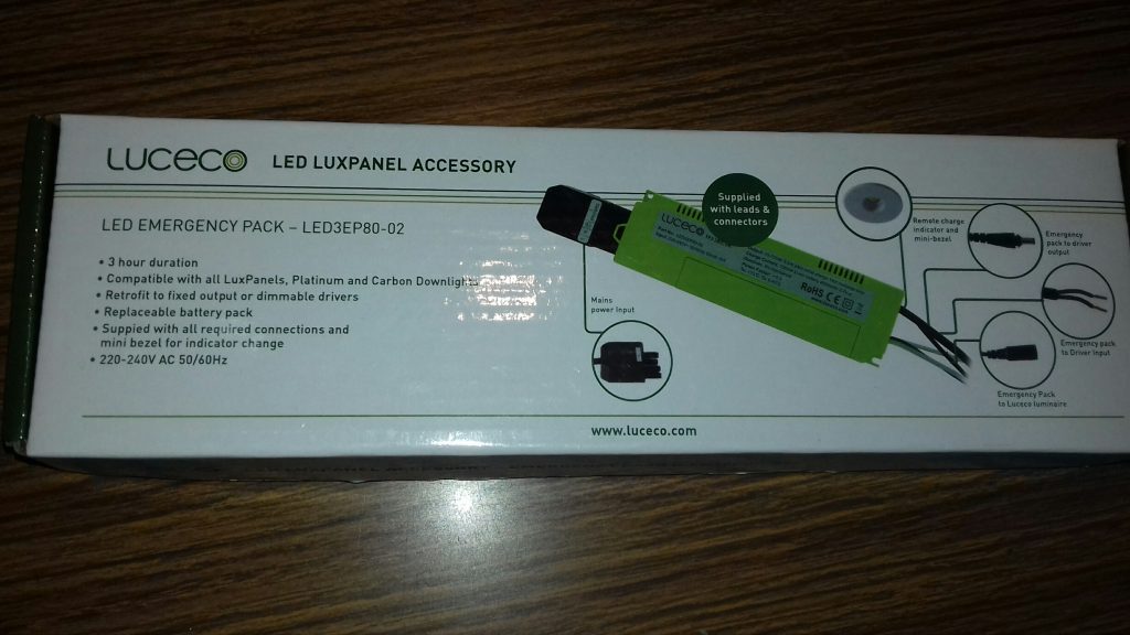 Luceco LED Luxpanel Accessory