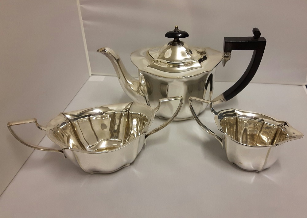 Silver Plated Trio Tea Set