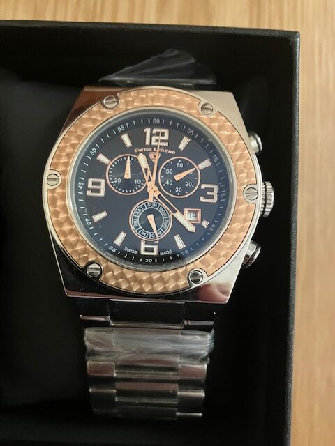 This elegant watch is for sale at The Fox and Goose, Ward End, B8 2NB on 11th June, 2025 @ 7pm. The reserve is £70.